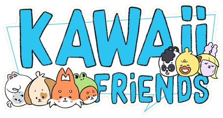 Kawaii Friends logo title